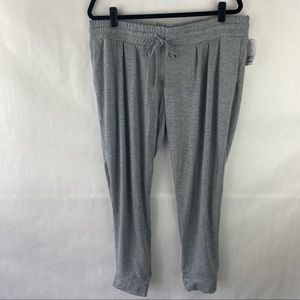 NWT Time & Tru Maternity Joggers Grey Size L